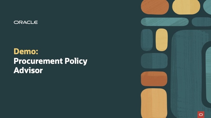 Procurement Policy Advisor